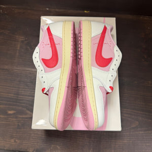 Jordan 1 Retro Low OG SP Travis Scott Sail Tropical Pink - Image 4