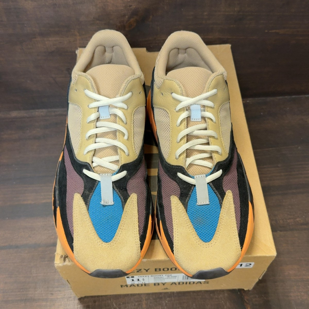 adidas Yeezy Boost 700 Enflame Amber Size 11.5 (Pre-Owned)
