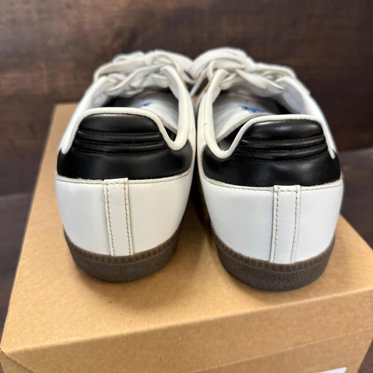 adidas Samba OG Cloud White Core Black Size 10.5 (Pre-Owned) - Image 3