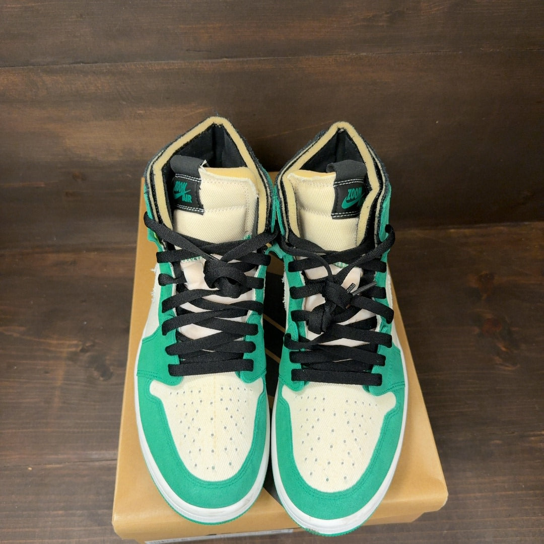 Jordan 1 High Zoom Air CMFT Stadium Green Size 10.5 (Pre-Owned)