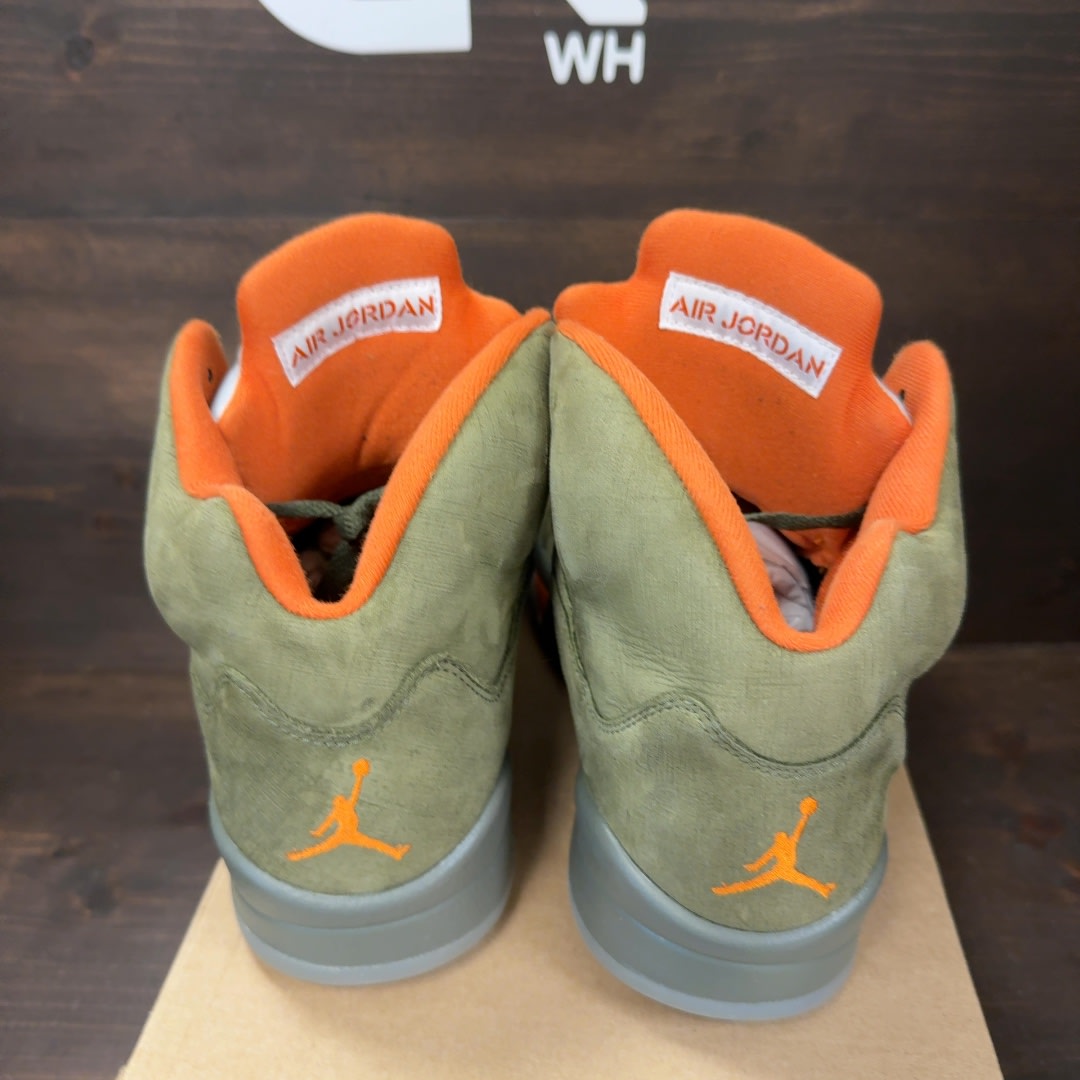 Jordan 5 Retro Olive (2024) Size 10.5 (Pre-Owned) - Image 6