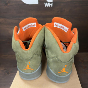 Jordan 5 Retro Olive (2024) Size 10.5 (Pre-Owned) - Image 6