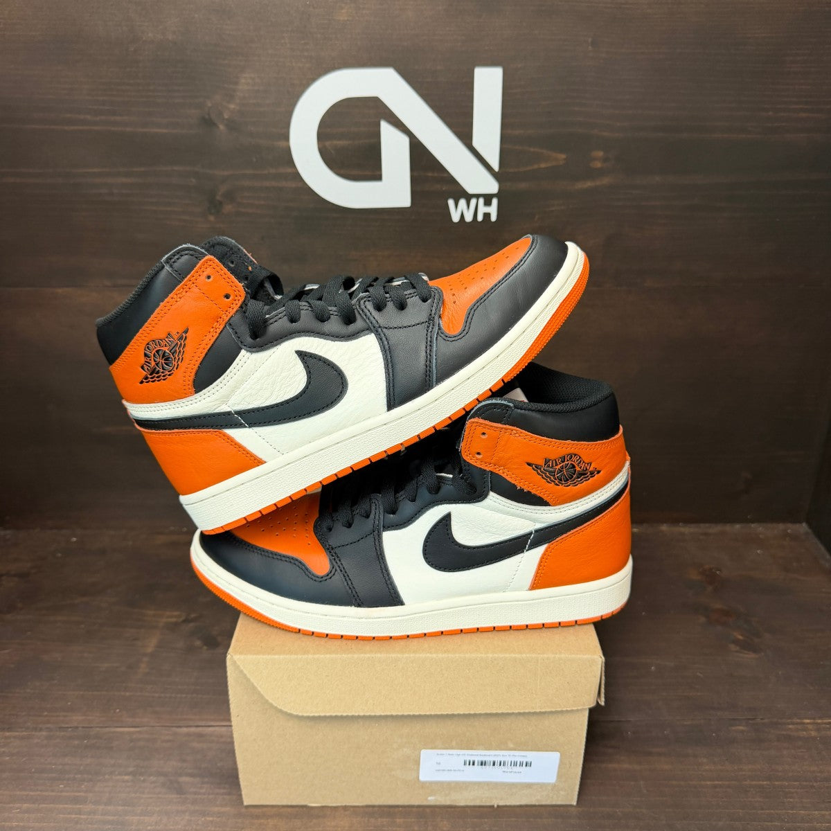 Jordan 1 Retro High OG Shattered Backboard (2025) Size 10 (Pre-Owned) - Image 1
