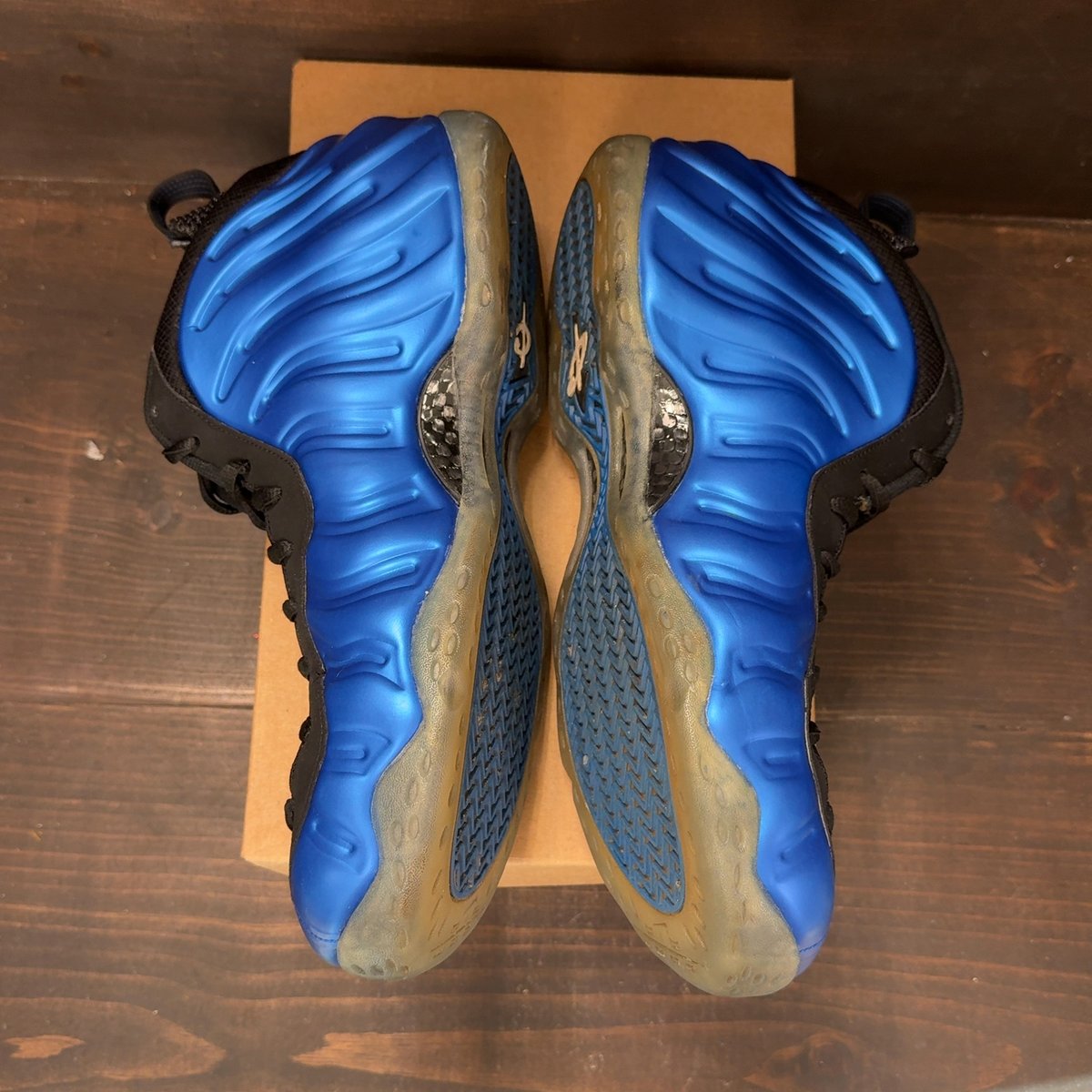 Nike Air Foamposite One Royal Blue XX 20th Anniversary (2017) Size 13 (Pre-Owned) - aux