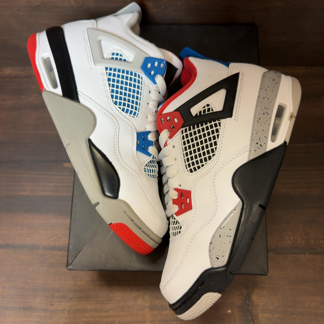 Jordan 4 Retro What The (GS) Size 5Y (Pre-Owned)