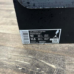 Jordan 4 Retro Thunder (2023) Size 10 (Pre-Owned) - Image 6