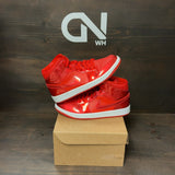 Jordan 1 Mid SE Pomegranate (Women's) Size 8.5W (Pre-Owned) - Image 1