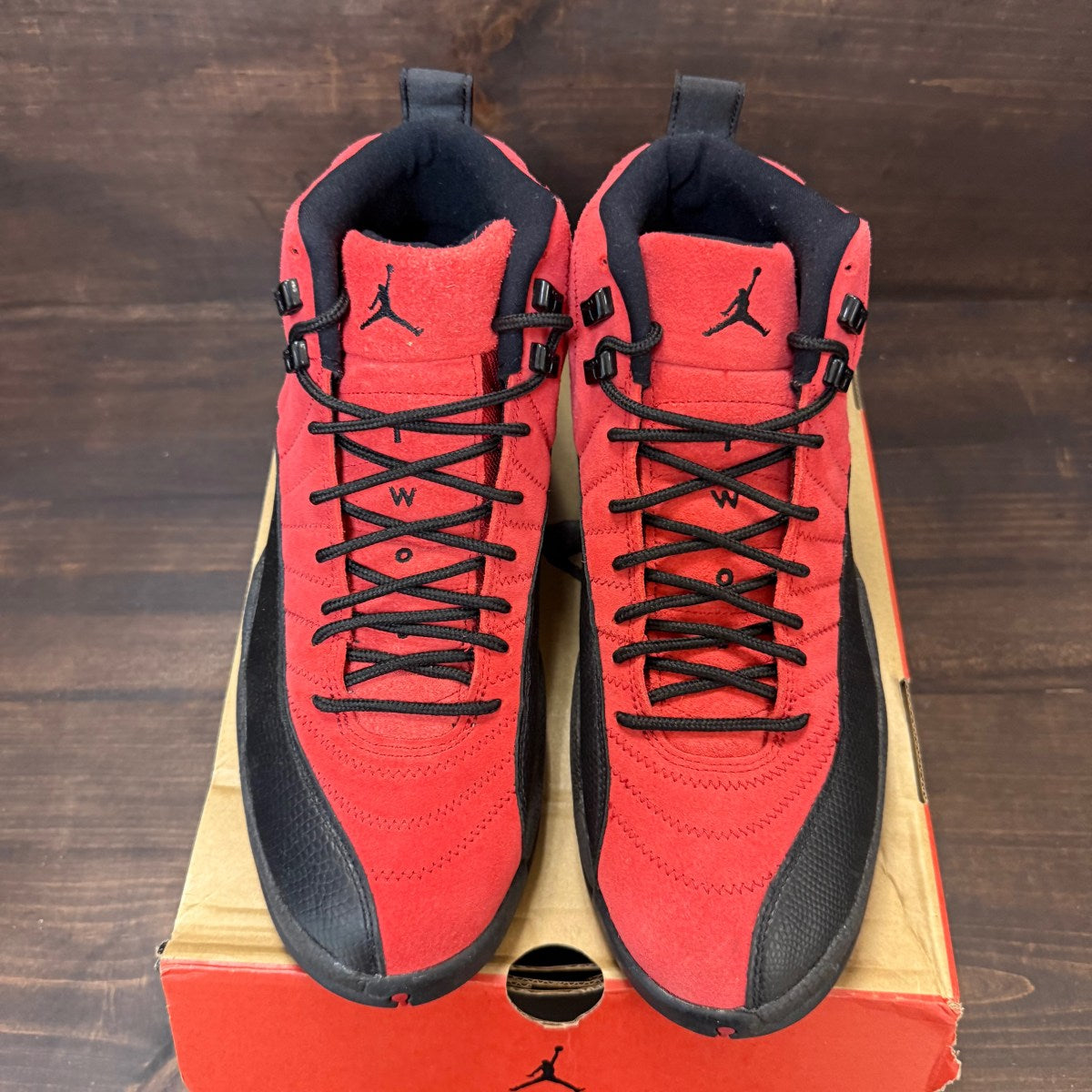 Jordan 12 Retro Reverse Flu Game Size 11.5 (Pre-Owned) - Image 2