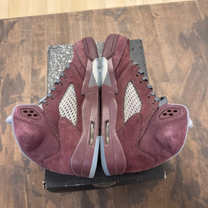 Jordan 5 Retro Burgundy (2023) (GS) Size 6Y (Pre-Owned) - Image 4