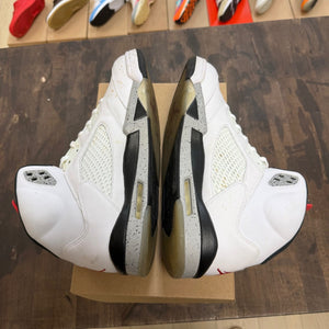 Jordan 5 Retro White Cement Size 13 (Pre-Owned) - Image 4