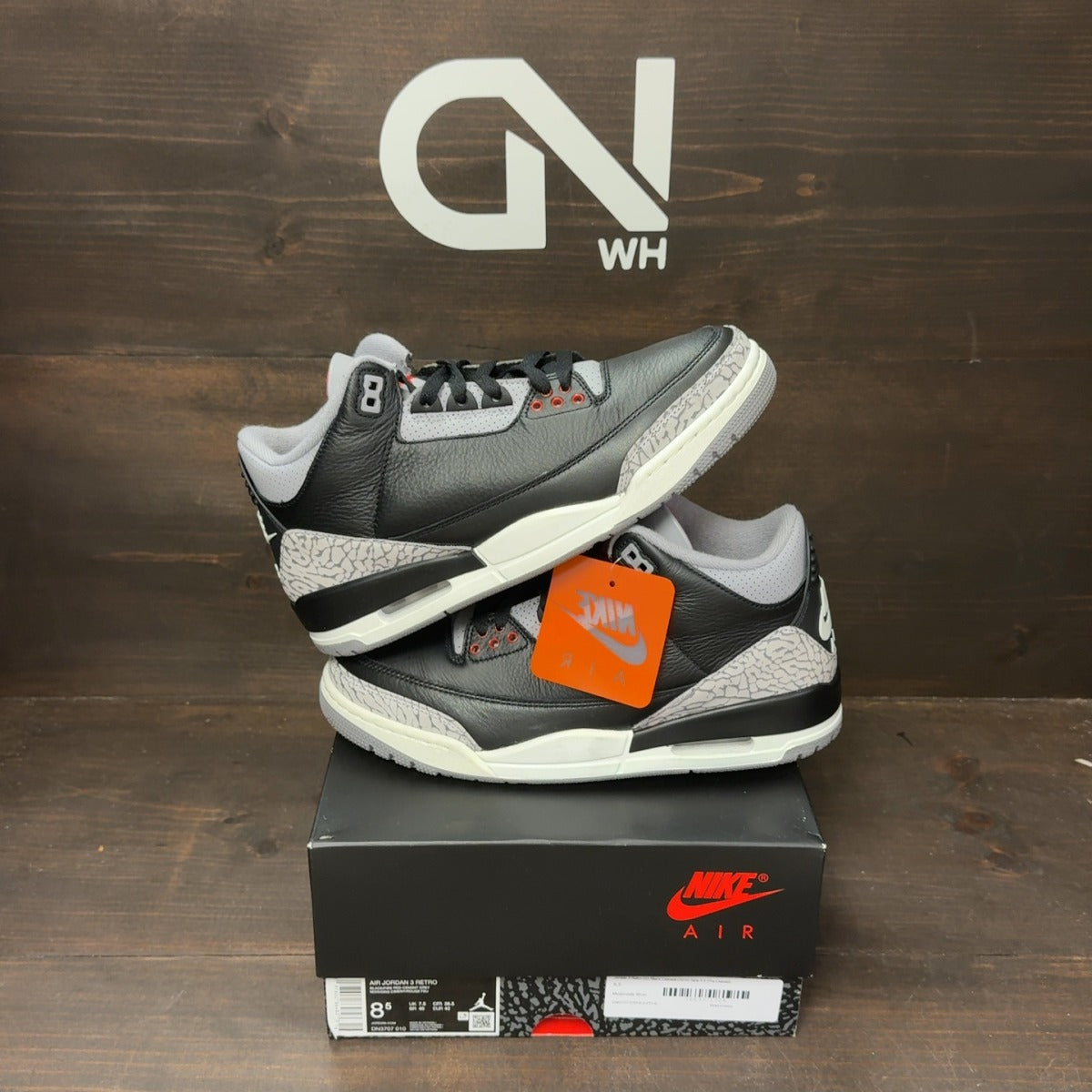 Jordan 3 Retro OG Black Cement (2024) - Image 1