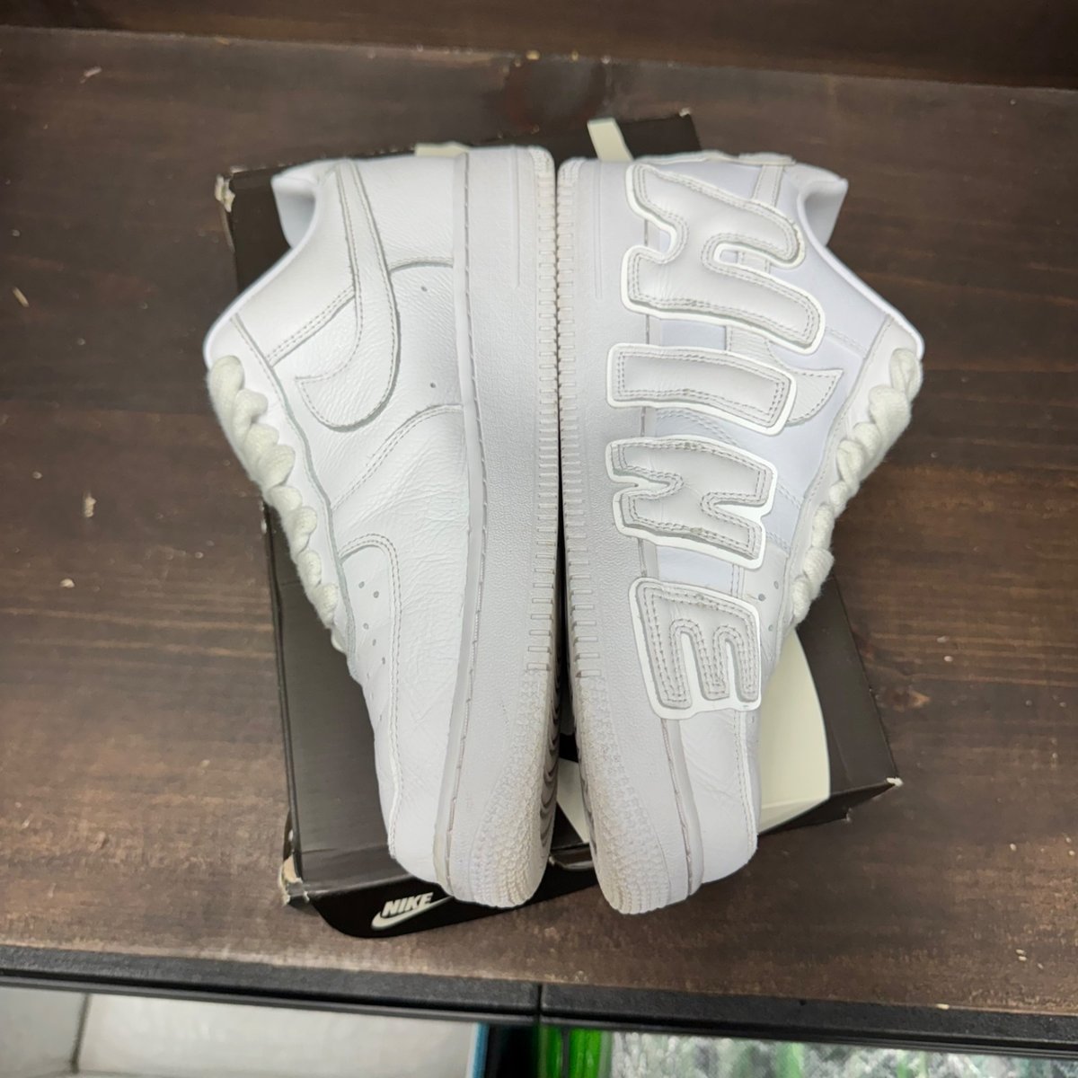 Nike Air Force 1 Low Cactus Plant Flea Market White (2024) Size 10.5 (Pre-Owned) - tag