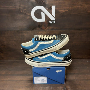 Vans LX Old Skool 36 Pearlized Pack Black Navy Size 9 (Pre-Owned)
