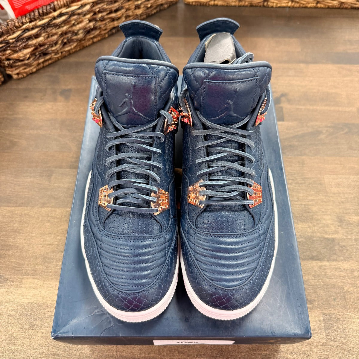 Jordan 4 Retro Obsidian - Image 2