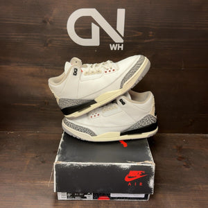 Jordan 3 Retro White Cement Reimagined Size 8.5 (Pre-Owned) - front