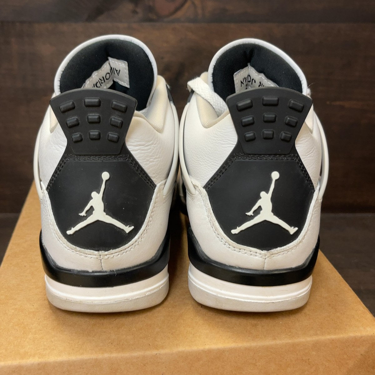 Jordan 4 Retro Military Black (GS) Size 5.5Y (Pre-Owned) - Image 5