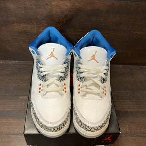 Jordan 3 Retro Wizards (GS) Size 6.5Y (Pre-Owned) - tag