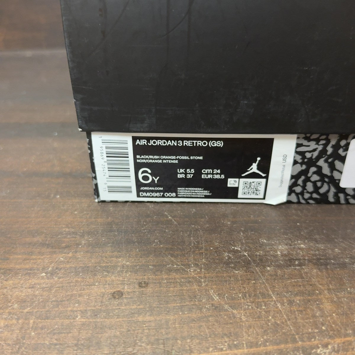 Jordan 3 Retro Desert Elephant (GS) - Image 7