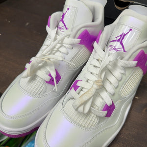 Jordan 4 Retro Hyper Violet (GS) - Image 8