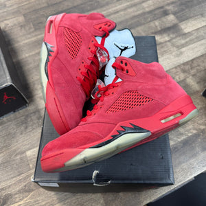 Jordan 5 Retro Red Suede - Image 1