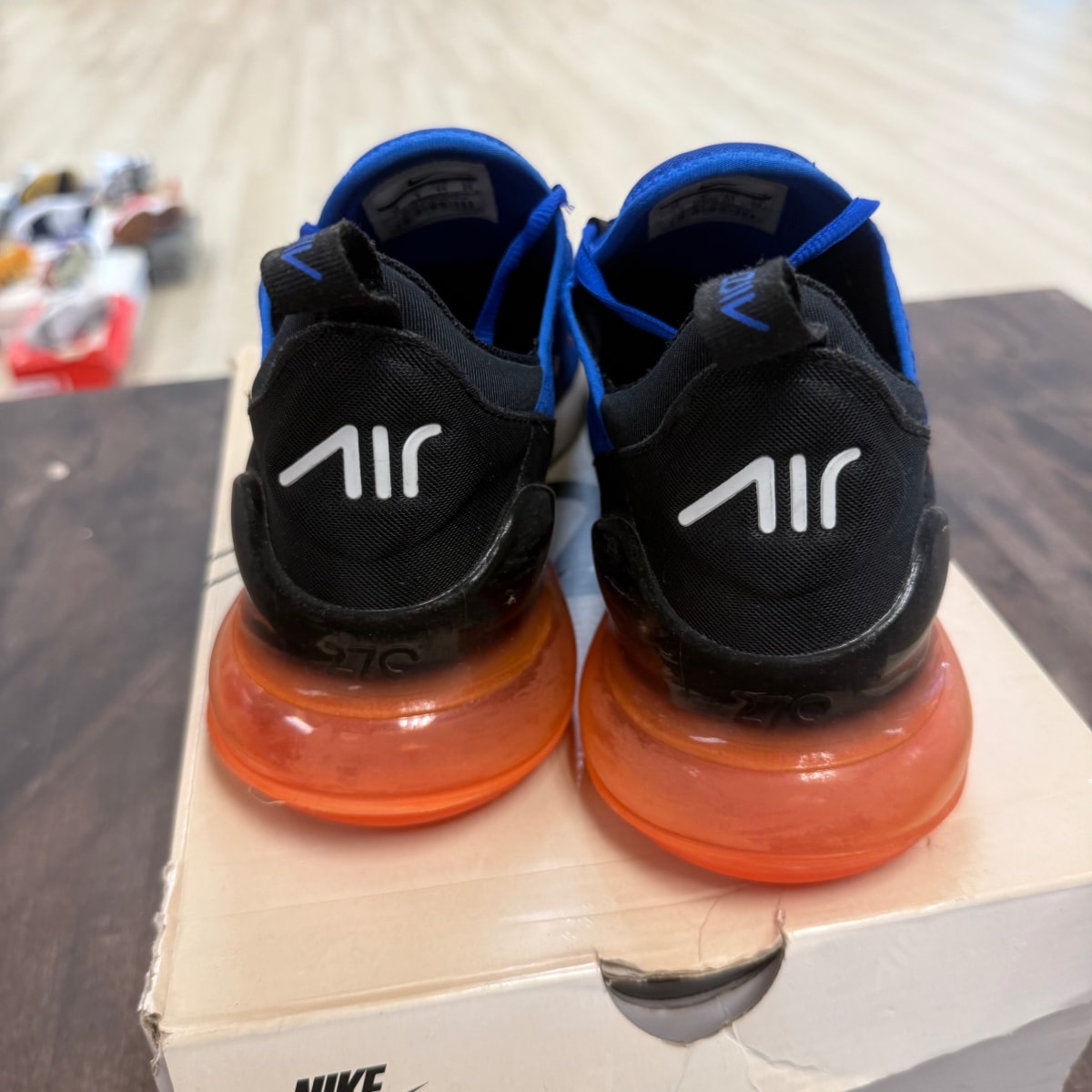 Nike Air Max 270 Racer Blue Size 10 (Pre-Owned) - Image 2