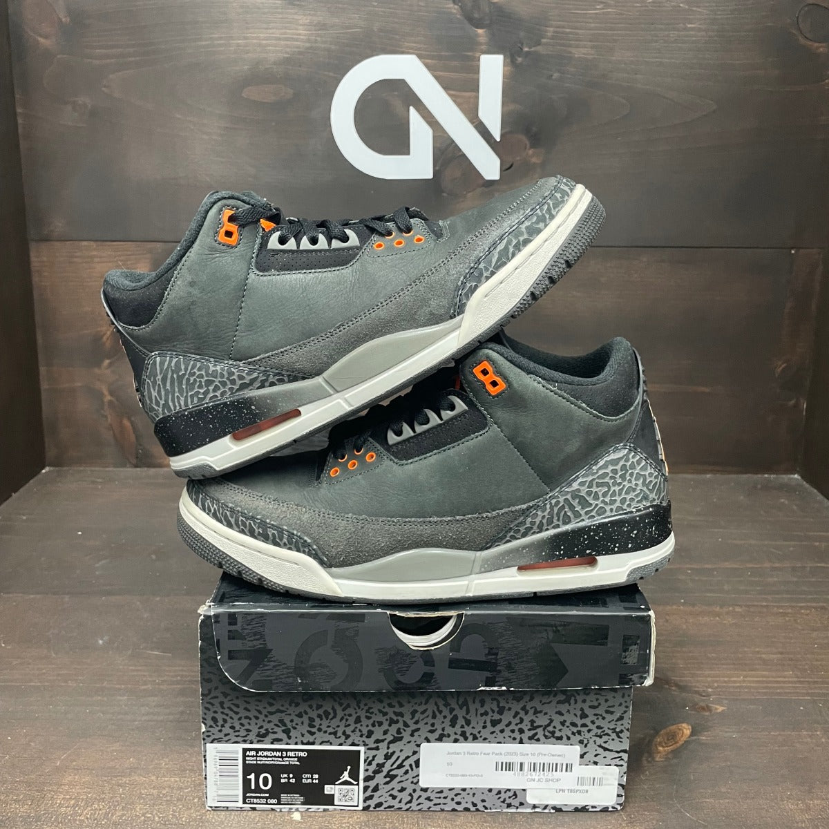 Jordan 3 Retro Fear Pack (2023) - Image 1