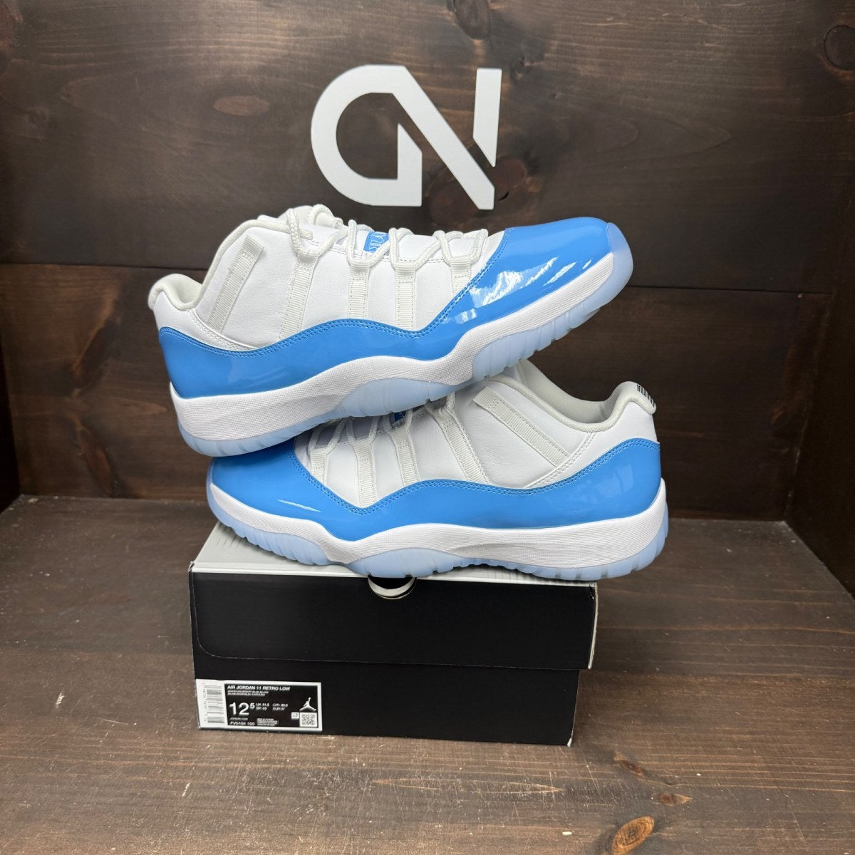 Jordan 11 Retro Low University Blue (2026) - Image 1
