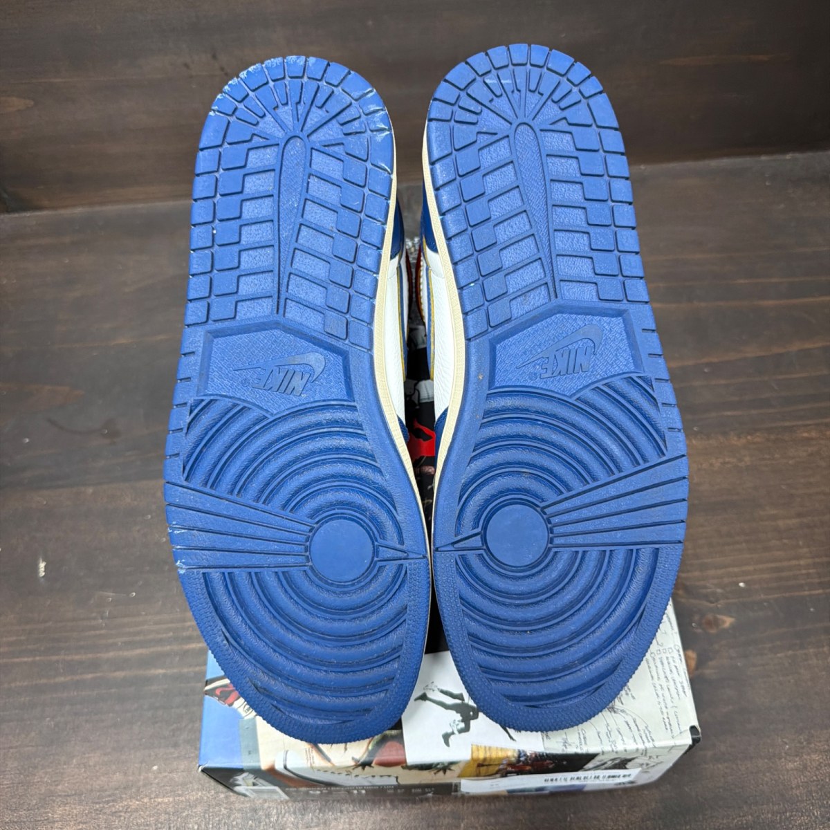 Jordan 1 Retro High Union Los Angeles Storm Blue - Image 5