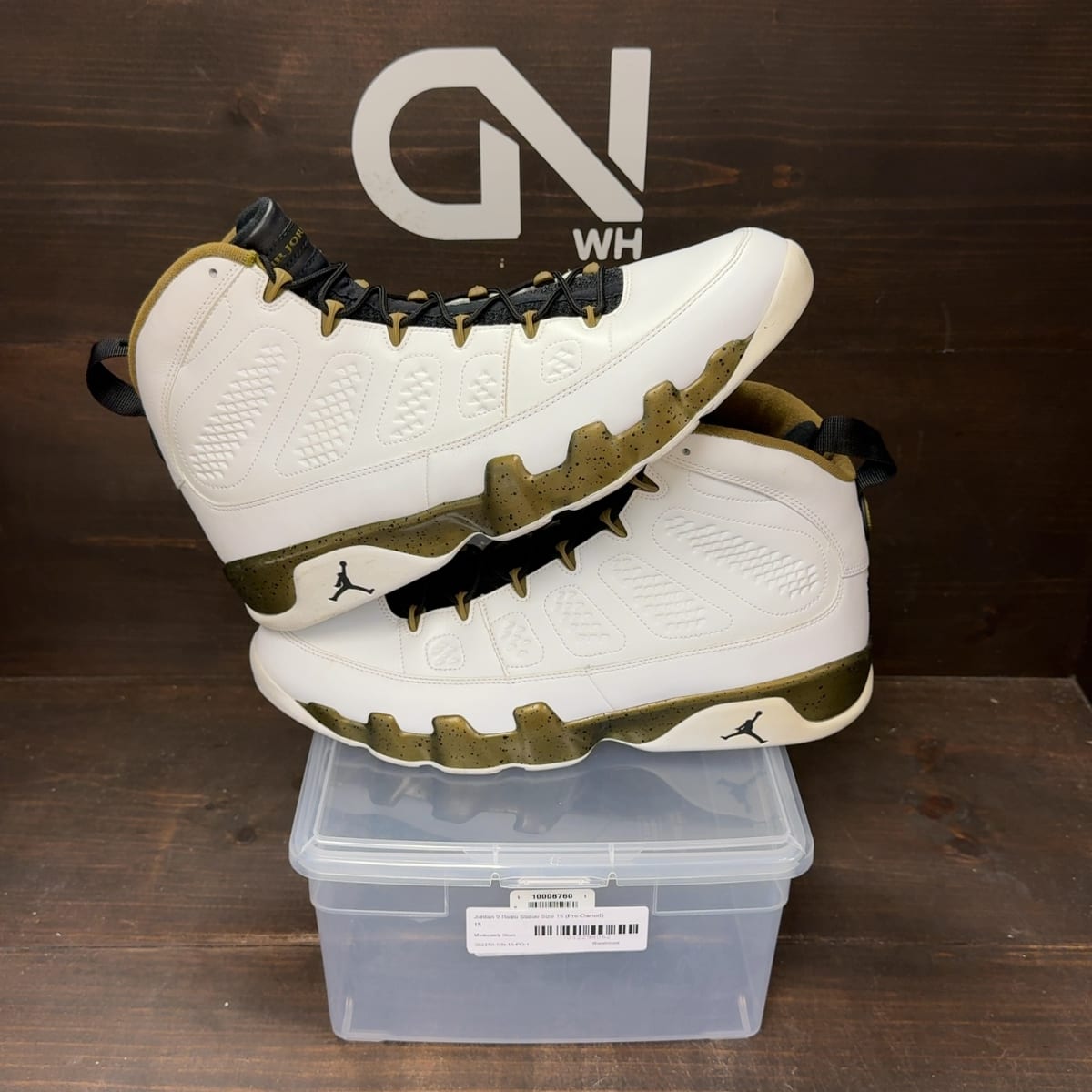 Jordan 9 Retro Statue Size 15 (Pre-Owned) - front
