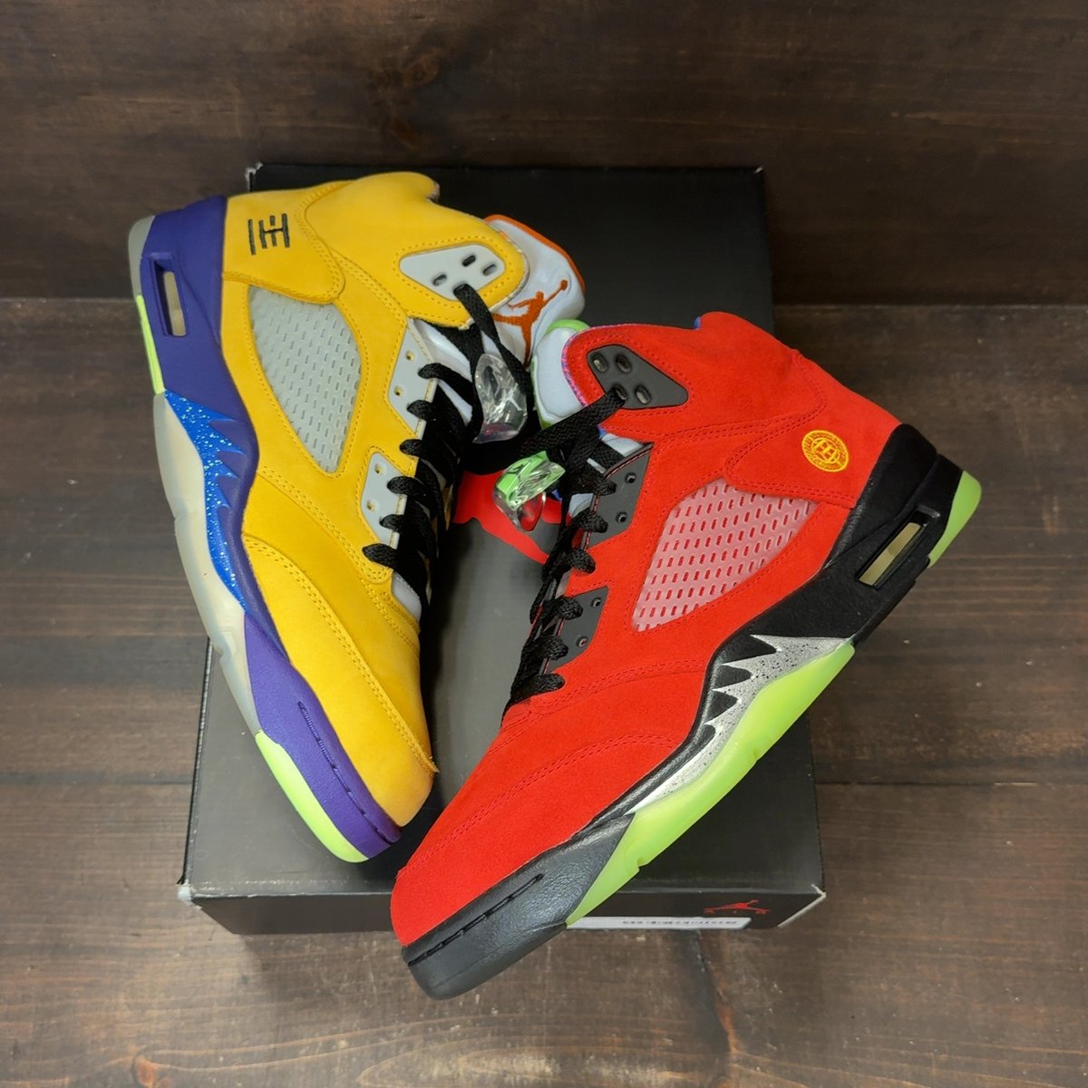 Jordan 5 Retro What The Size 9.5 (Pre-Owned) - back