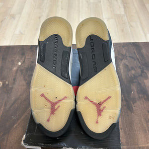 Jordan 5 Retro Fire Red Silver Tongue (2020) (GS) - Image 5