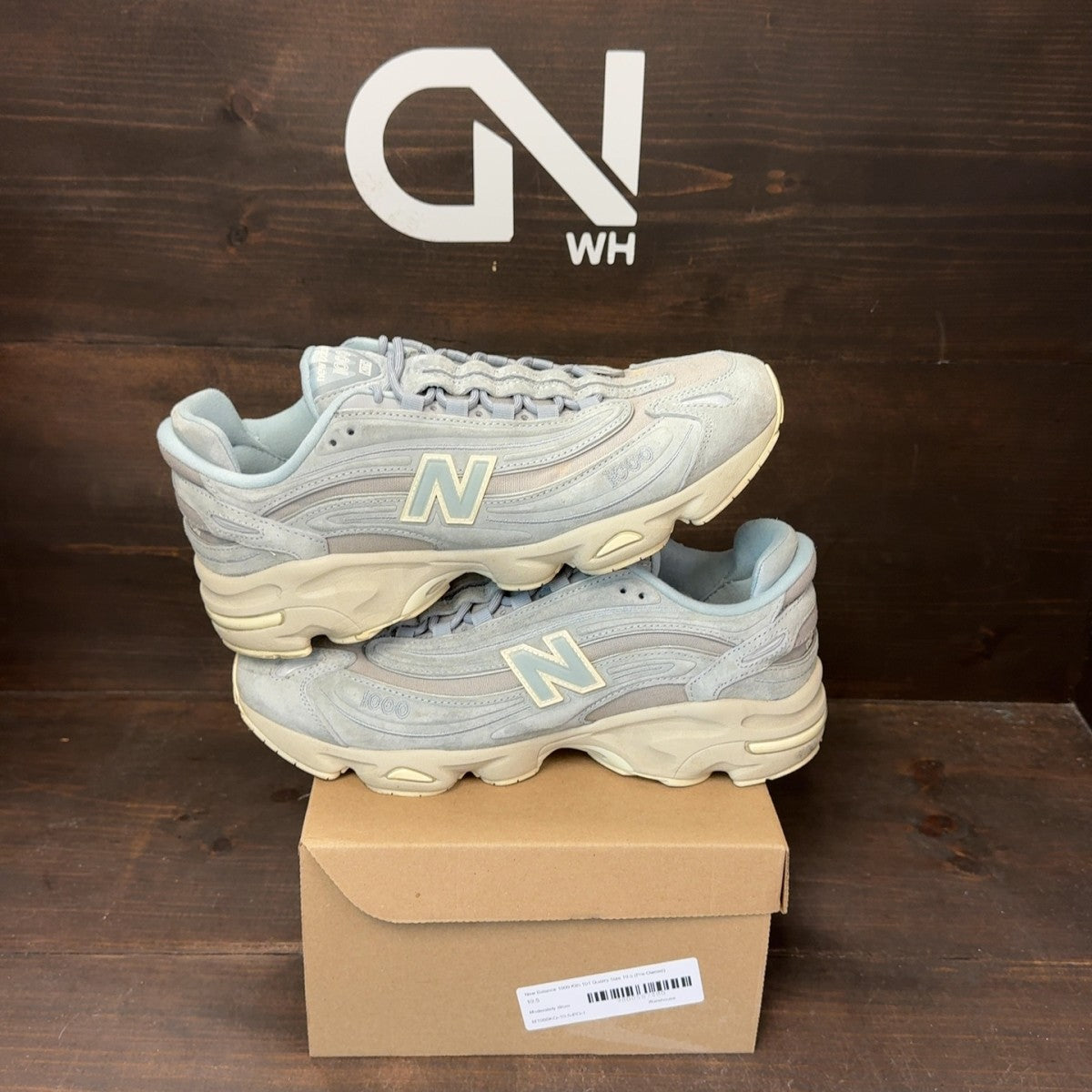 New Balance 1000 Kith 101 Quarry Size 10.5 (Pre-Owned) - Image 1