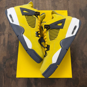 Jordan 4 Retro Lightning (2021) (GS) - Image 1
