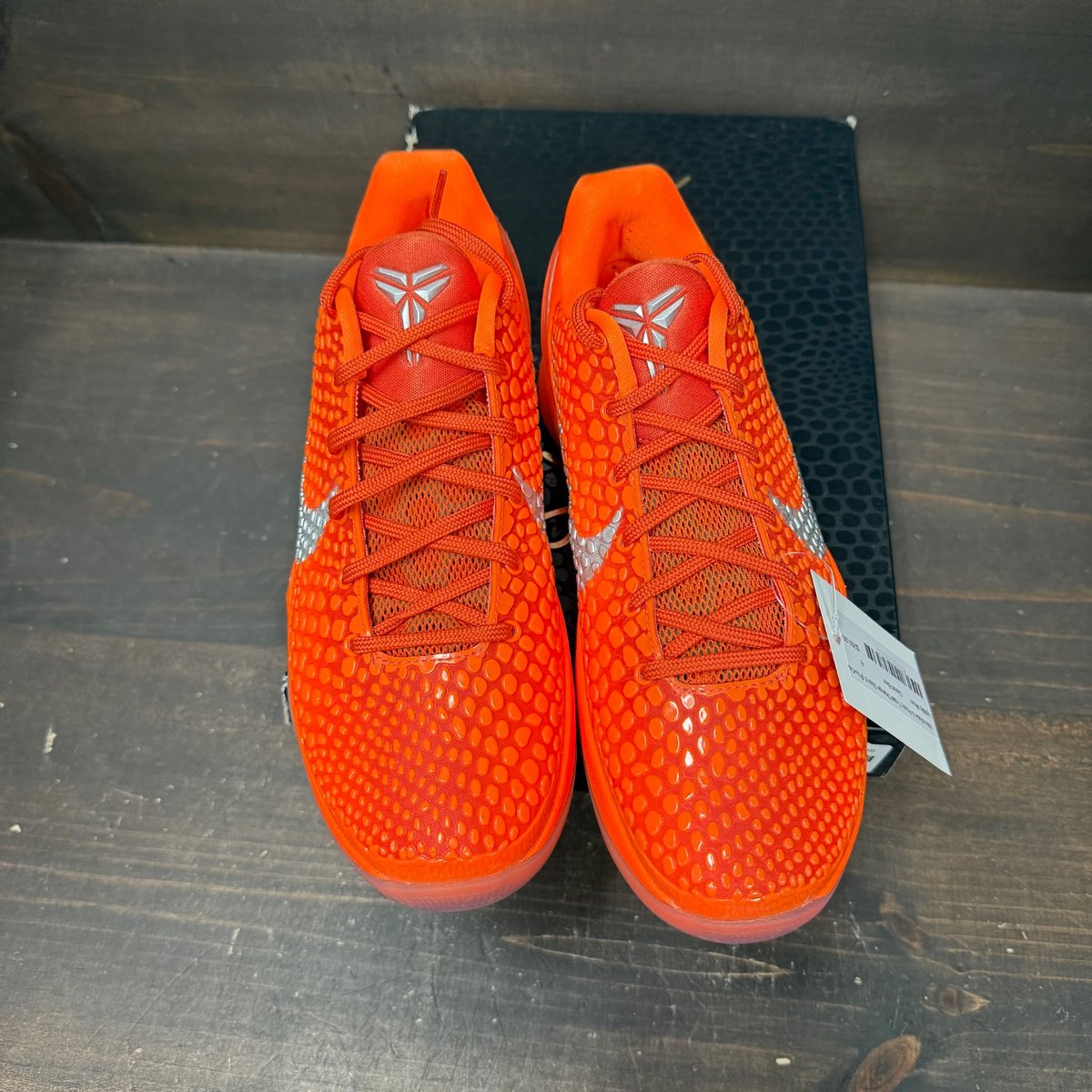 Nike Kobe 6 Protro Total Orange Size 8 (Pre-Owned) - back