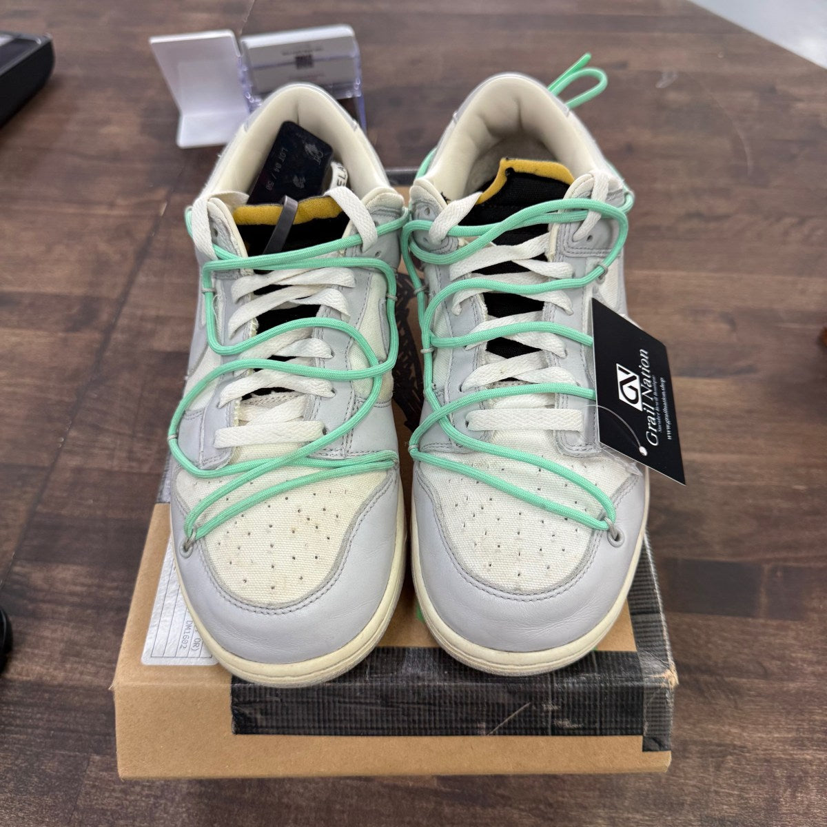 Nike Dunk Low Off-White Lot 4 Size 10.5 (Pre-Owned) - Image 3
