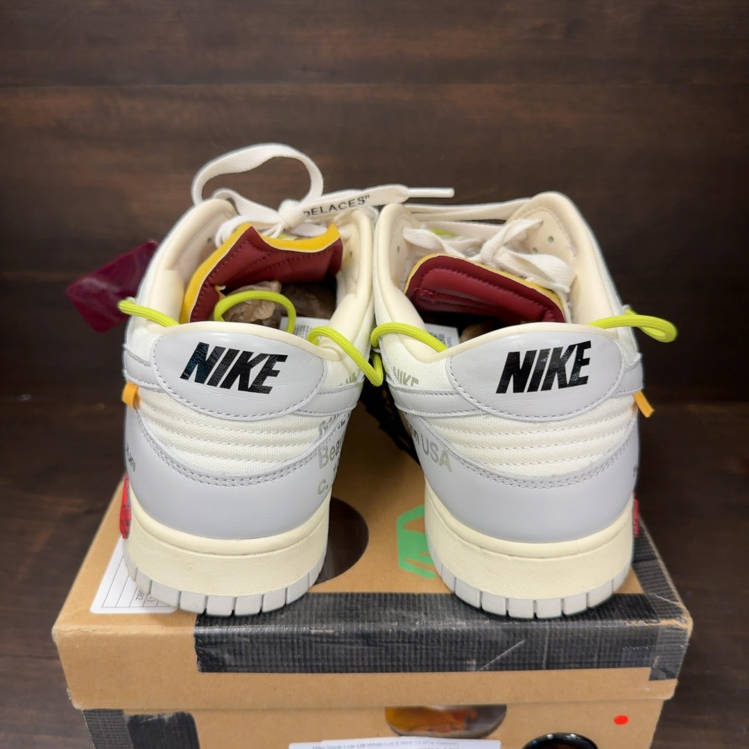 Nike Dunk Low Off-White Lot 8 - Image 4
