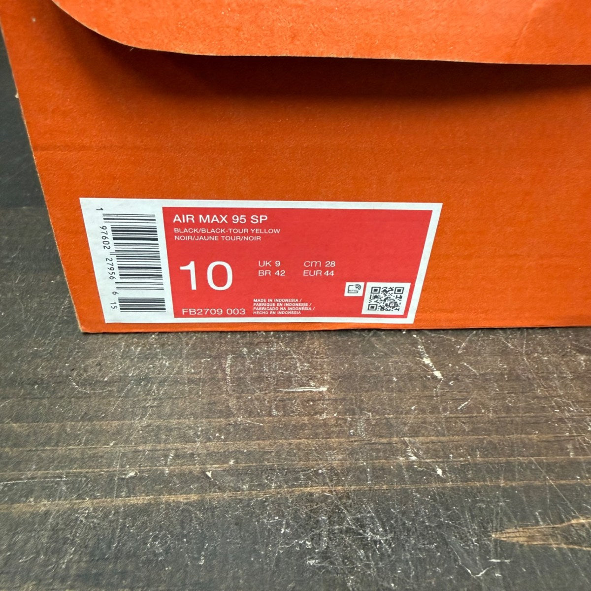 Nike Air Max 95 Corteiz Honey Black - Image 7