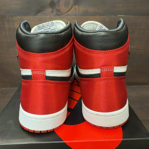 Jordan 1 Retro High Satin Black Toe (Women's) - Image 4