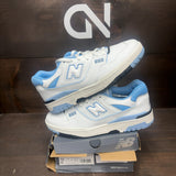 New Balance 550 UNC White University Blue - Image 1