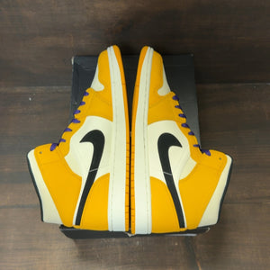 Jordan 1 Mid SE Lakers - Image 5