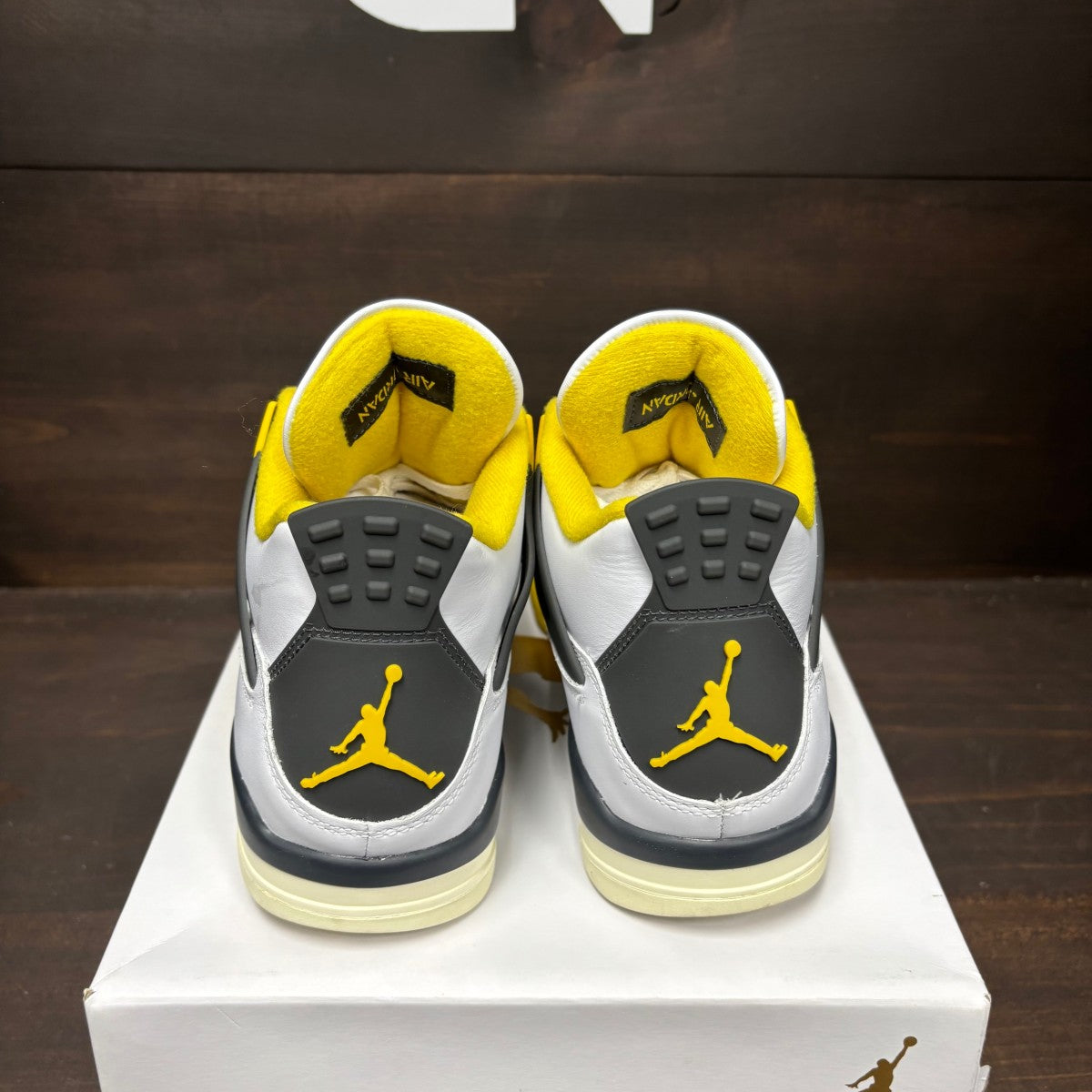 Jordan 4 Retro Vivid Sulfur (Women's) - Image 13