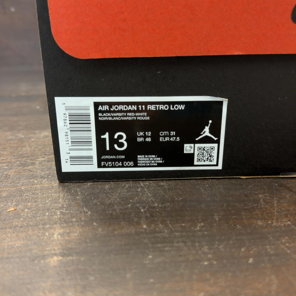 Jordan 11 Retro Low Bred (2025) - Image 7
