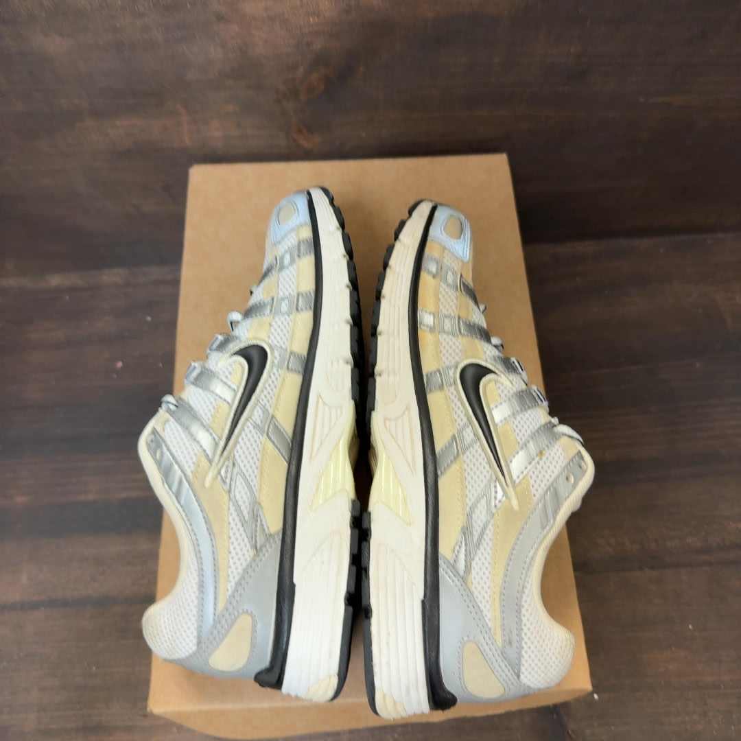 Nike P-6000 Coconut Milk Metallic Silver (Women's) Size 7W (Pre-Owned) - Image 6