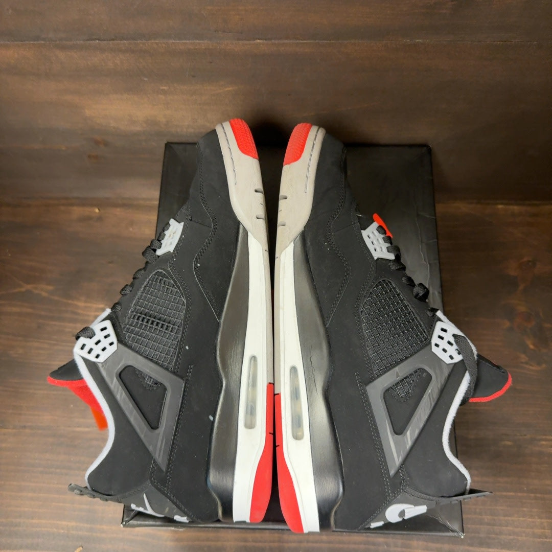 Jordan 4 Retro Bred (2019) Size 13 (Pre-Owned)
