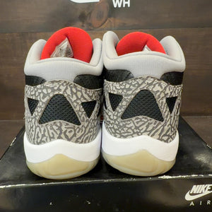 Jordan 11 Retro Low IE Black Cement Size 13 (Pre-Owned)