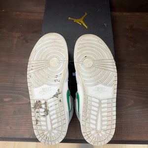 Jordan 1 Mid White Pure Platinum Pine Green - Image 8