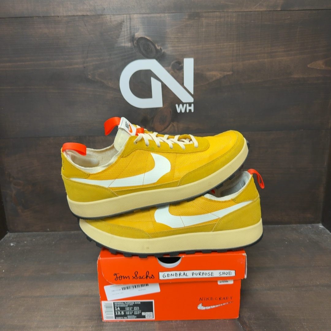 NikeCraft General Purpose Shoe Tom Sachs Archive Dark Sulfur - Image 1