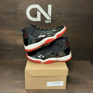 Jordan 11 Retro Playoffs Bred (2019) Size 7.5 (Pre-Owned) - Image 1