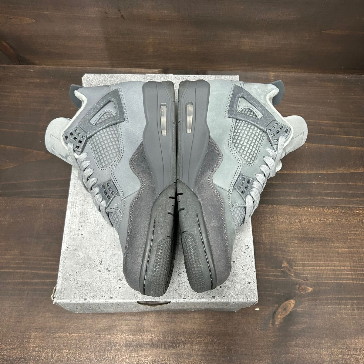 Jordan 4 Retro SE Paris Olympics Wet Cement Size 8.5 (Pre-Owned) - Image 4