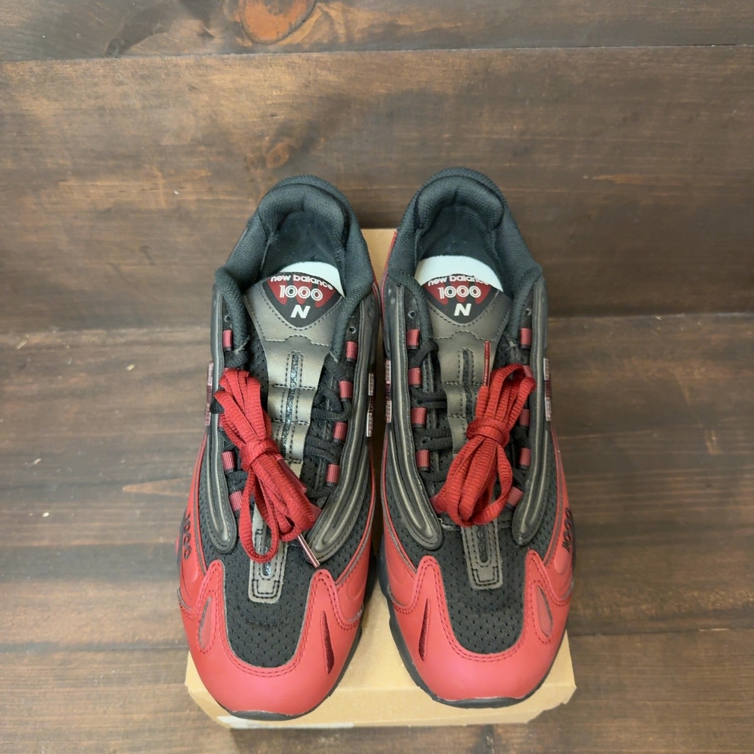 New Balance 1000 Black Burgundy Size 8.5 (Pre-Owned) - Image 3